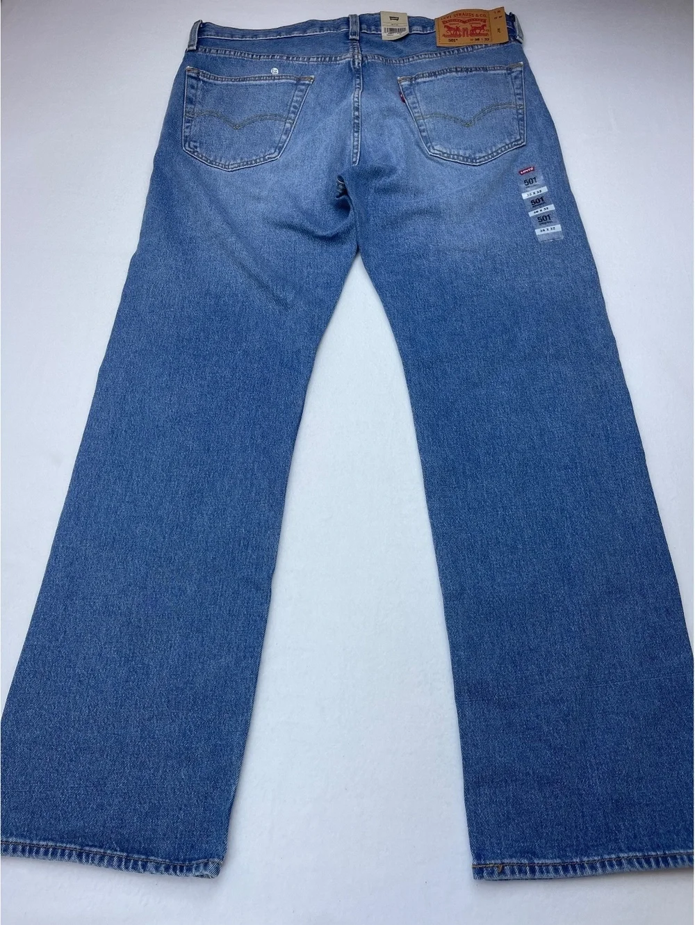Levi's 501 Classic Fit Blue Denim Jeans W38 L32